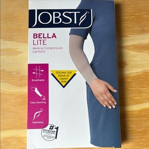 Bella Lite Beige Arm Sleeve 15-20 mmHg size small long 101331